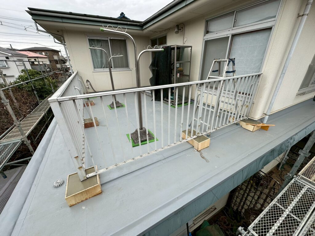 防水工事施工後